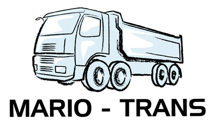 Lkw Kipplaster Logo Mario Trans